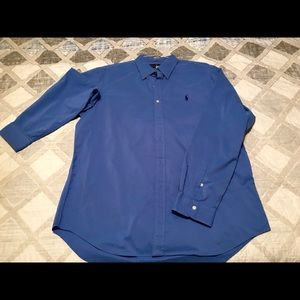 XL Blue Ralph Lauren Button-down Long sleeve shirt